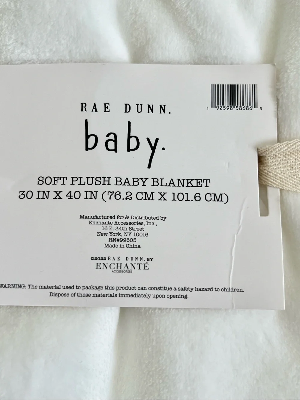 Rae Dunn this blanket